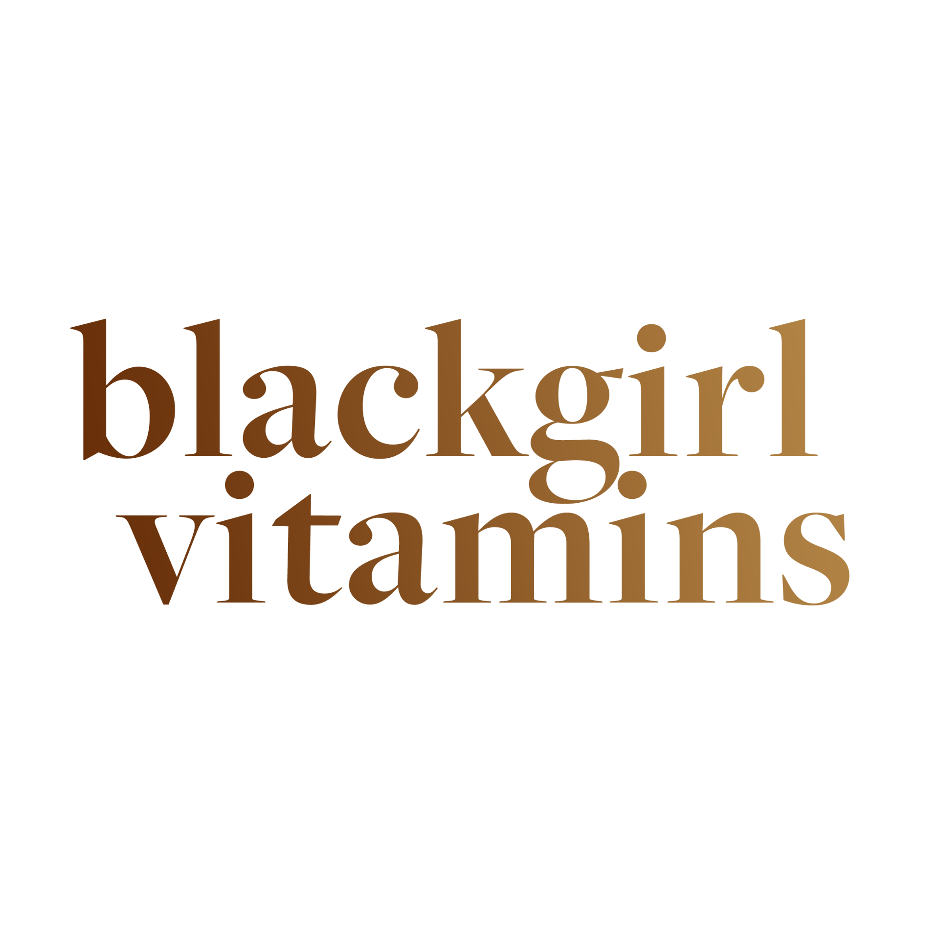 Black Girl Vitamins logo